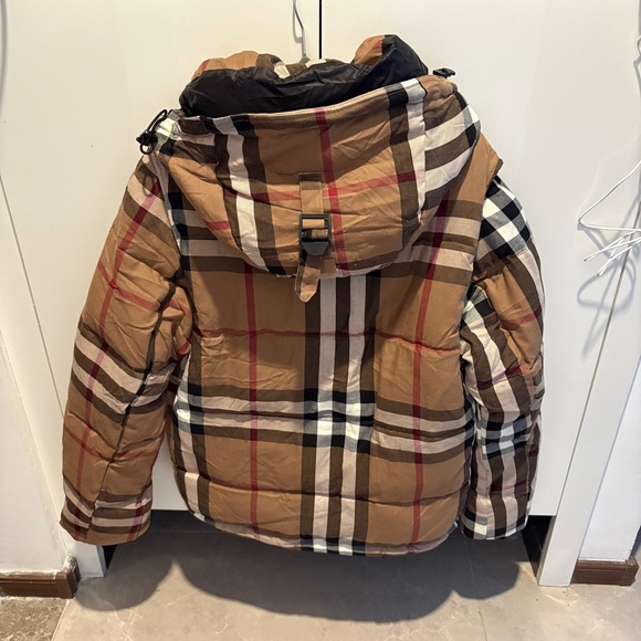 Burberry Vintage Check Hooded Down Jacket - Picture 7 of 8